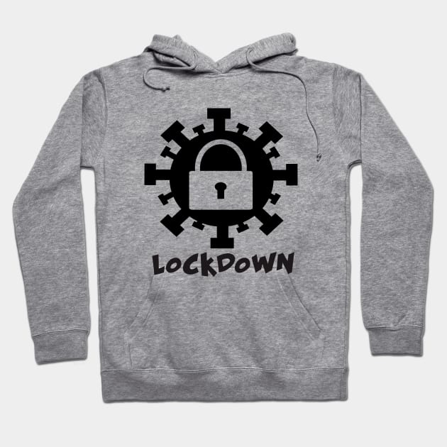 LOCKDOWN Hoodie by Ayiepdesign